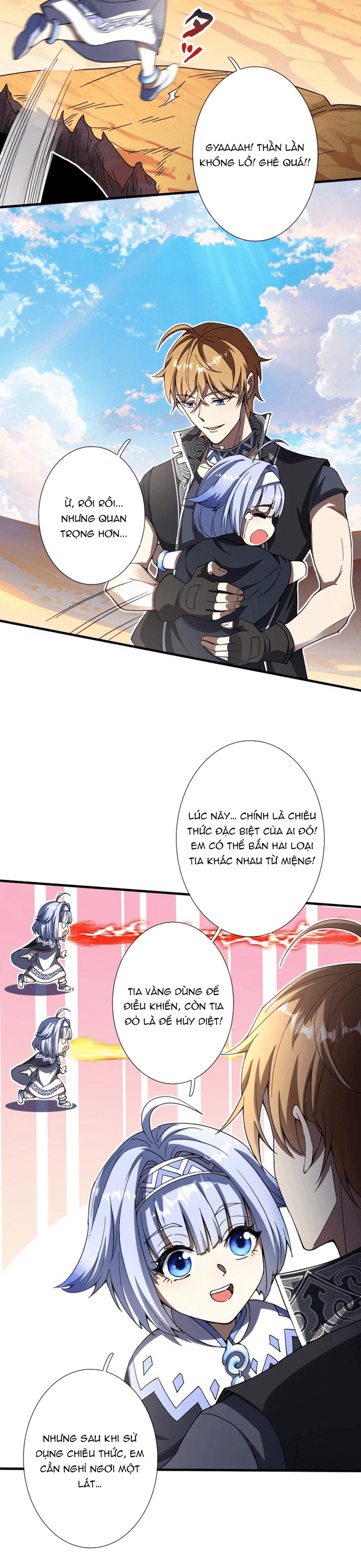 Chuyển Sinh Và Đồng Đội Duy Nhất Của Tôi Là Một Bé Gái Hack Game Chapter 1 - Trang 2