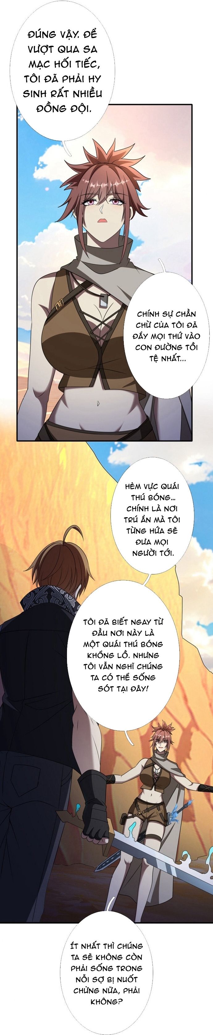 Chuyển Sinh Và Đồng Đội Duy Nhất Của Tôi Là Một Bé Gái Hack Game Chapter 10 - Trang 2