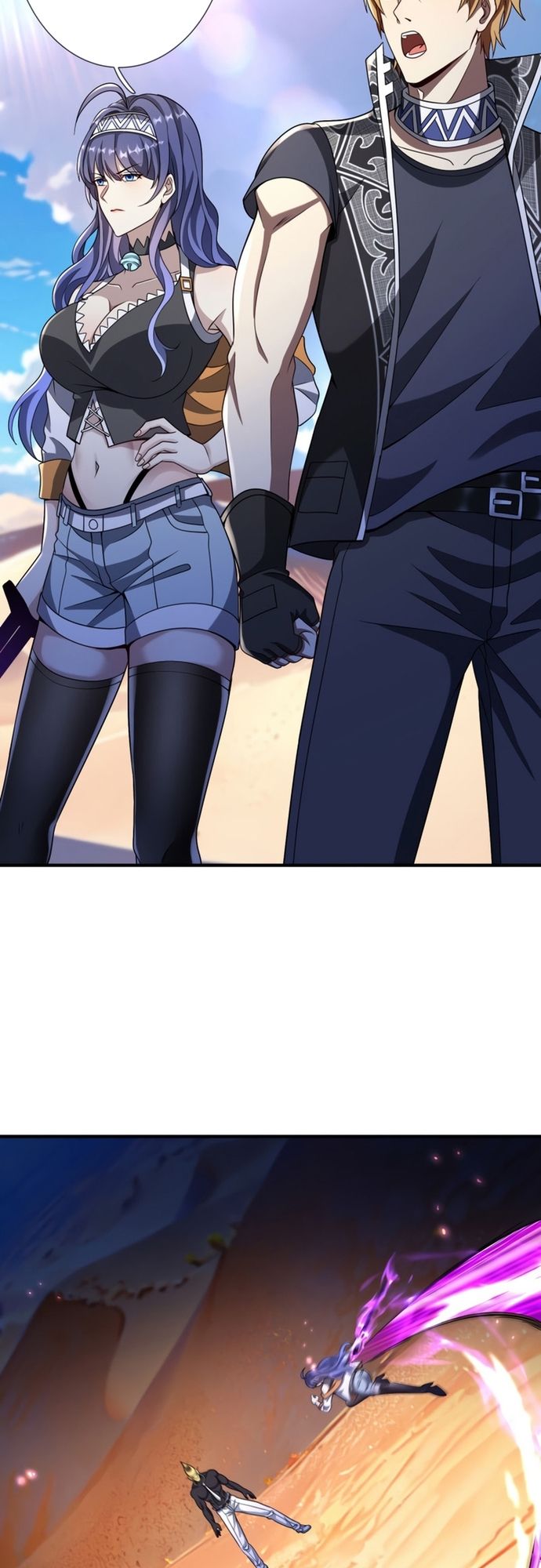 Chuyển Sinh Và Đồng Đội Duy Nhất Của Tôi Là Một Bé Gái Hack Game Chapter 32 - Trang 2