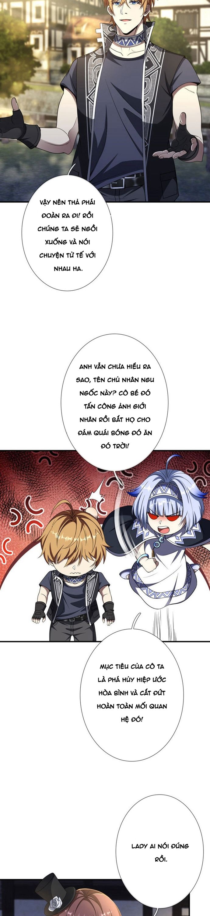 Chuyển Sinh Và Đồng Đội Duy Nhất Của Tôi Là Một Bé Gái Hack Game Chapter 34 - Trang 2