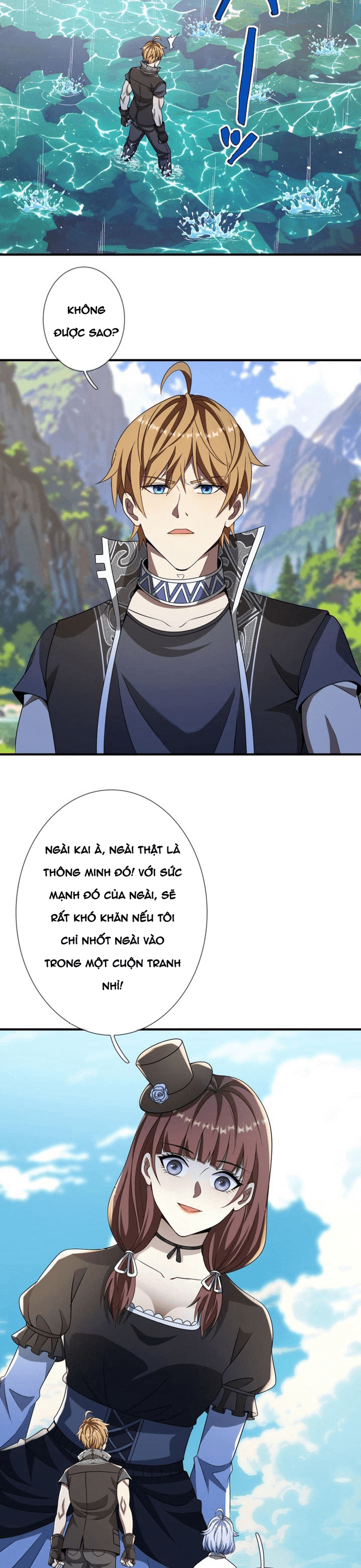 Chuyển Sinh Và Đồng Đội Duy Nhất Của Tôi Là Một Bé Gái Hack Game Chapter 34 - Trang 2