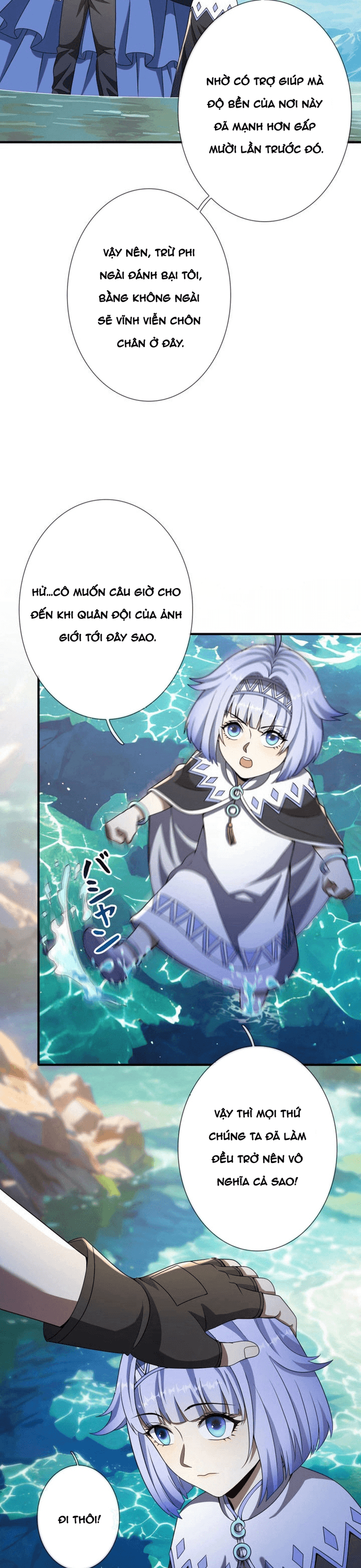 Chuyển Sinh Và Đồng Đội Duy Nhất Của Tôi Là Một Bé Gái Hack Game Chapter 34 - Trang 2