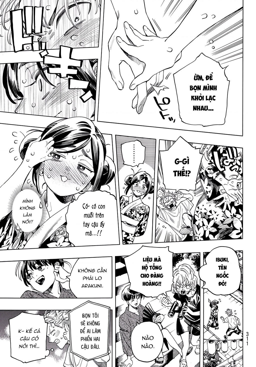 Vệ Sĩ Của Akabane Honeko Chapter 49 - Trang 2