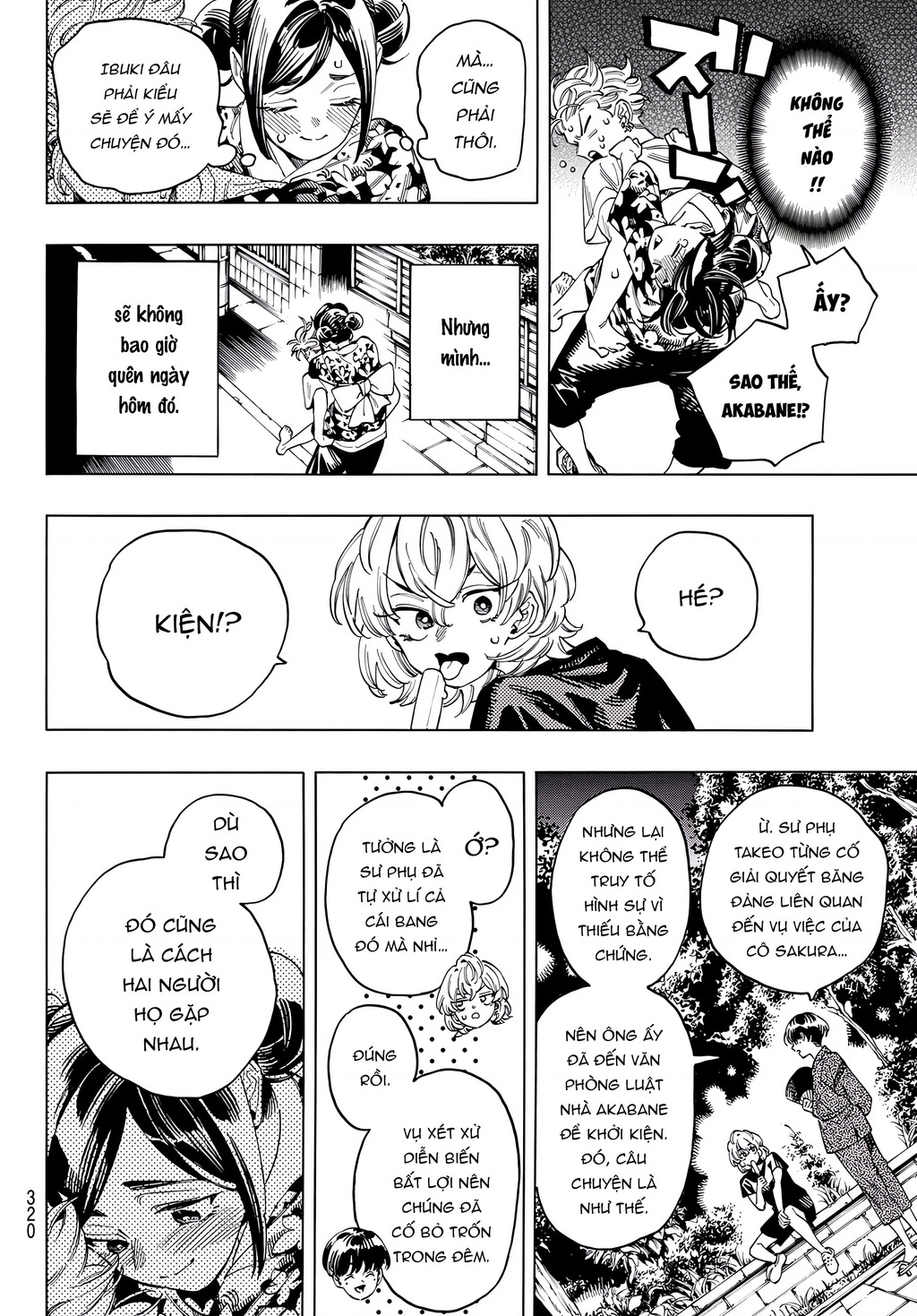 Vệ Sĩ Của Akabane Honeko Chapter 49 - Trang 2