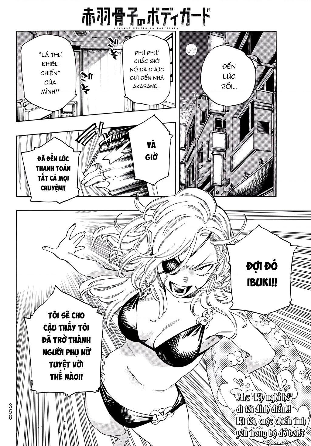 Vệ Sĩ Của Akabane Honeko Chapter 53 - Trang 2