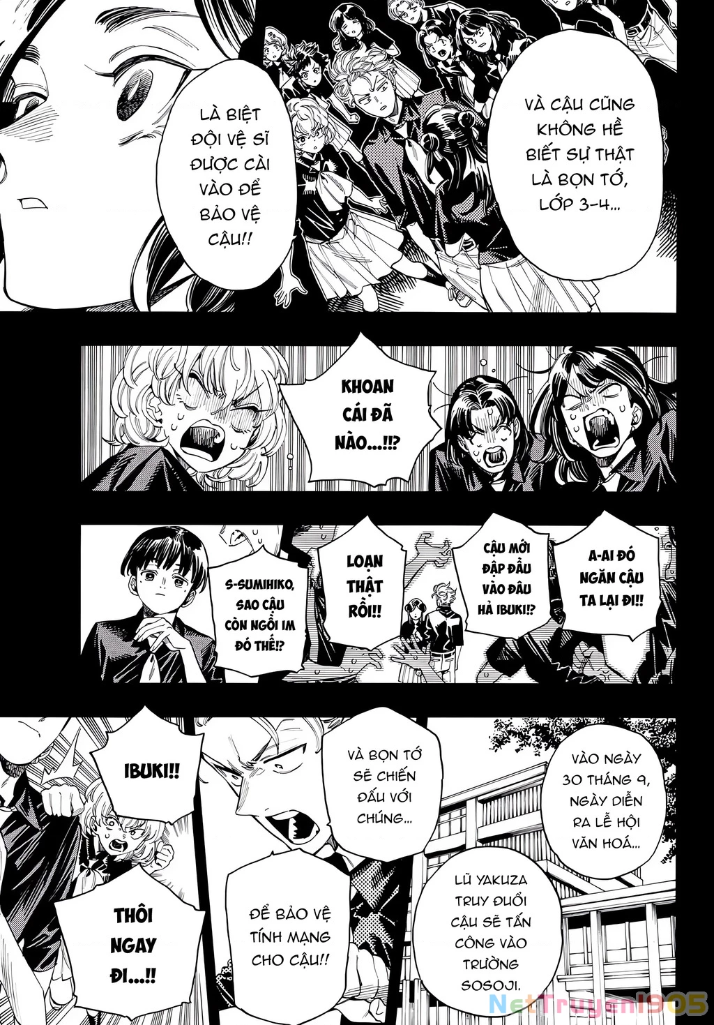 Vệ Sĩ Của Akabane Honeko Chapter 58 - Trang 2