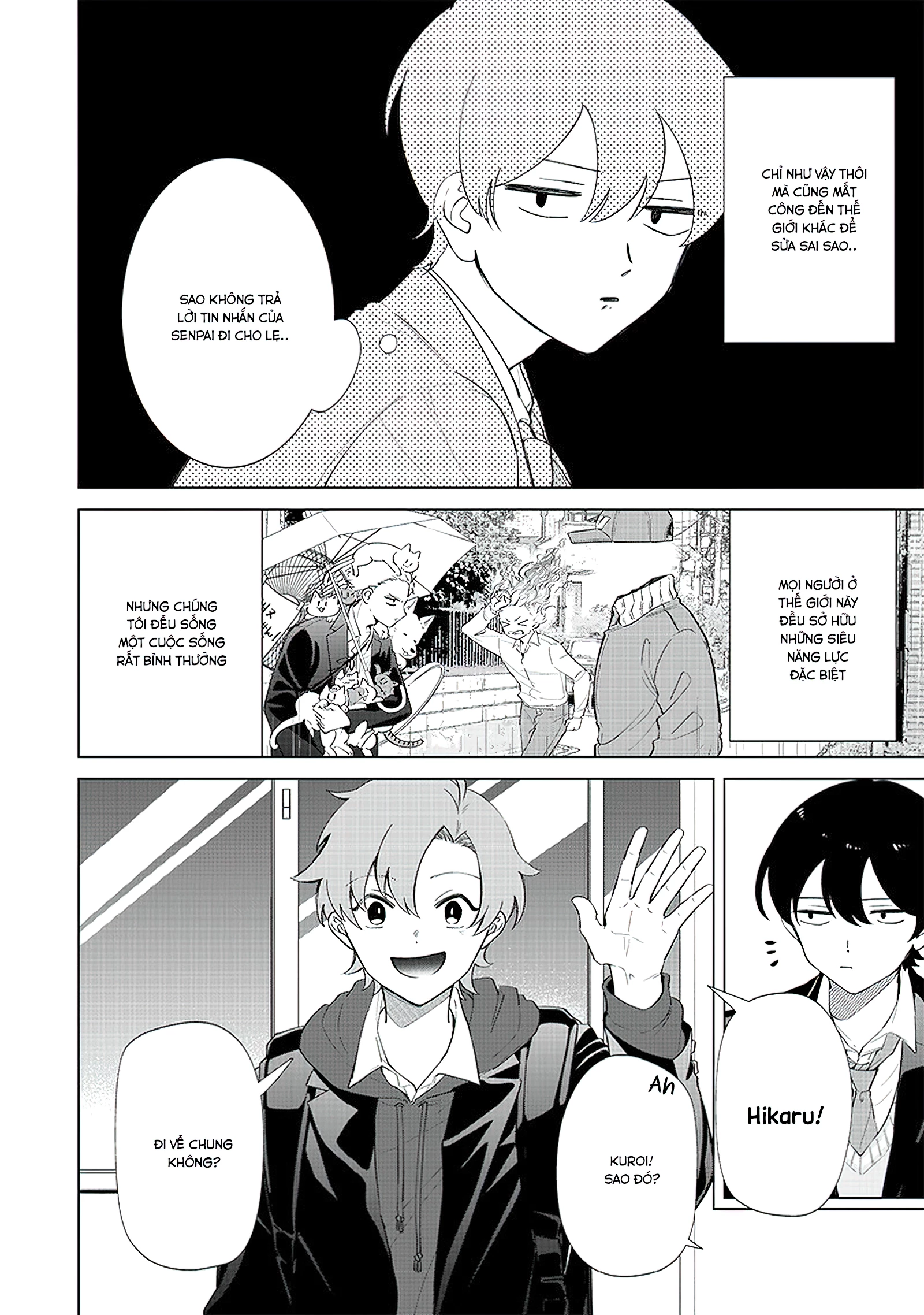 Shiretto Sugee Koto Itteru Gal: Shiritsu Paranomaru Koukou No Nichijou Chapter 2 - Trang 2