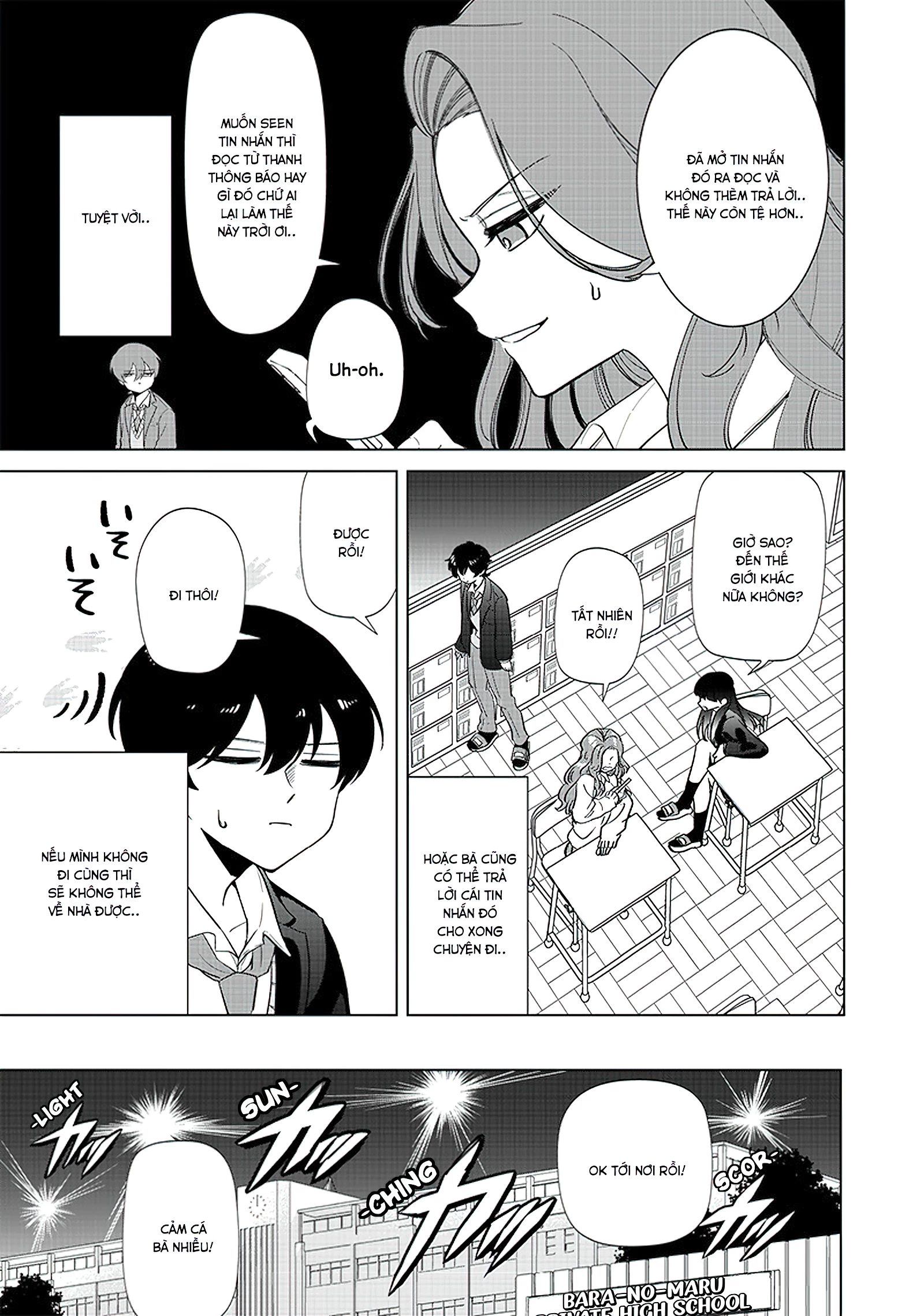 Shiretto Sugee Koto Itteru Gal: Shiritsu Paranomaru Koukou No Nichijou Chapter 2 - Trang 2