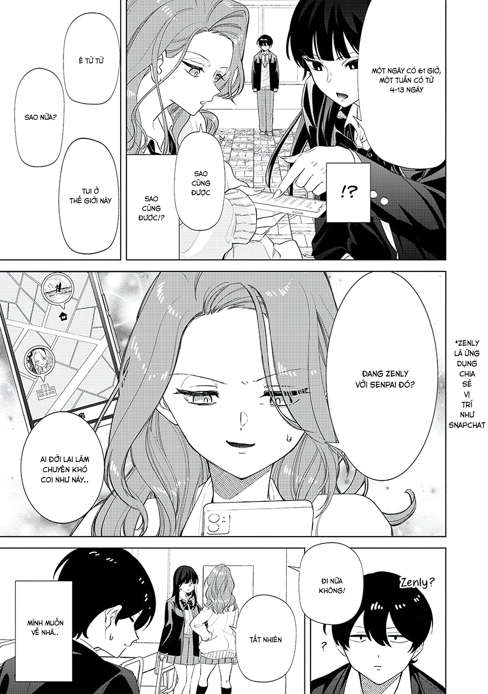 Shiretto Sugee Koto Itteru Gal: Shiritsu Paranomaru Koukou No Nichijou Chapter 2 - Trang 2