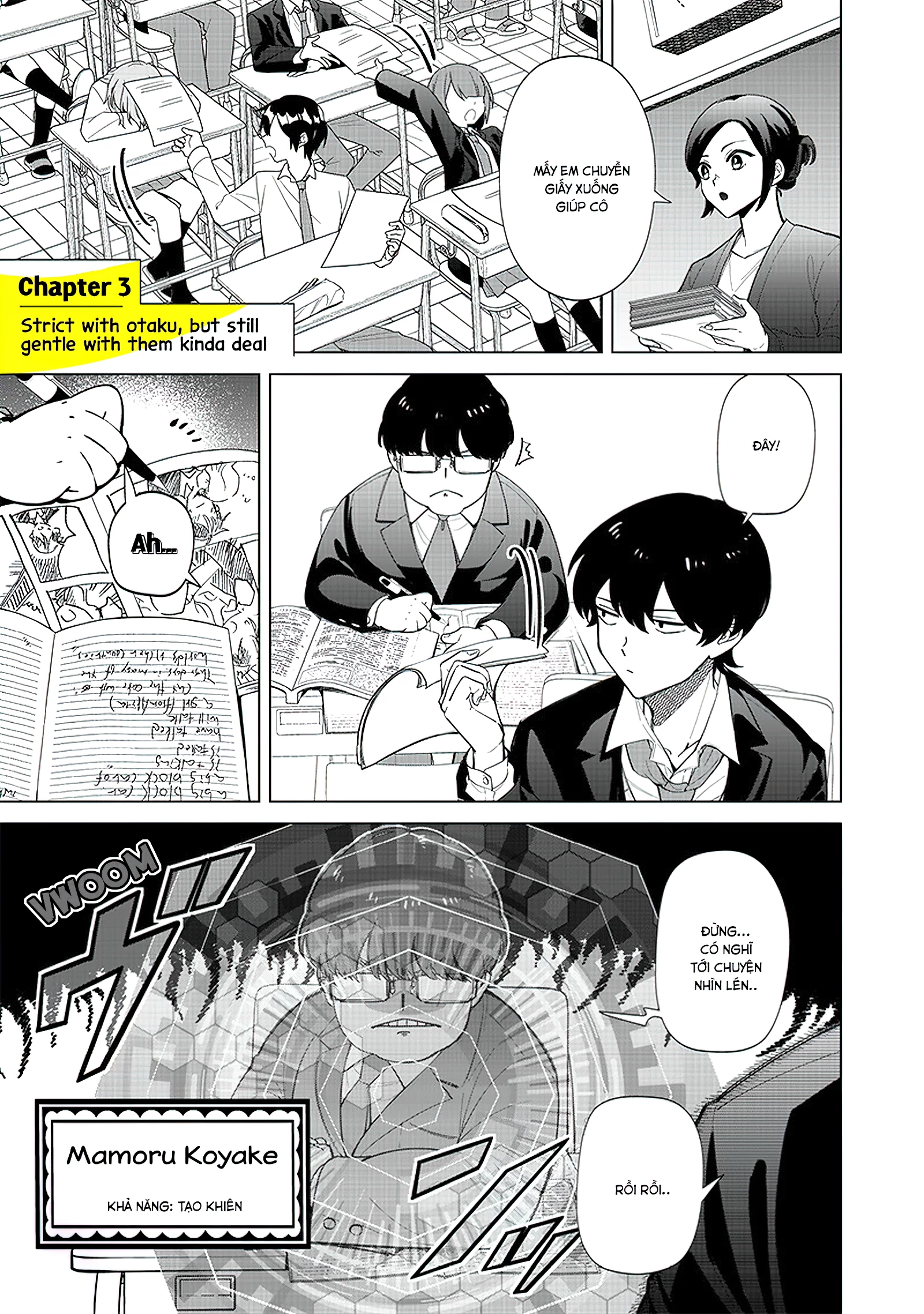 Shiretto Sugee Koto Itteru Gal: Shiritsu Paranomaru Koukou No Nichijou Chapter 3 - Trang 2