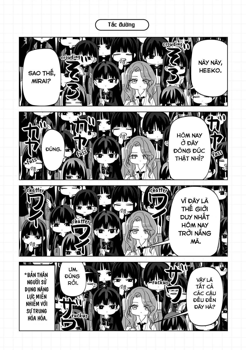 Shiretto Sugee Koto Itteru Gal: Shiritsu Paranomaru Koukou No Nichijou Chapter 9.5 - Trang 2