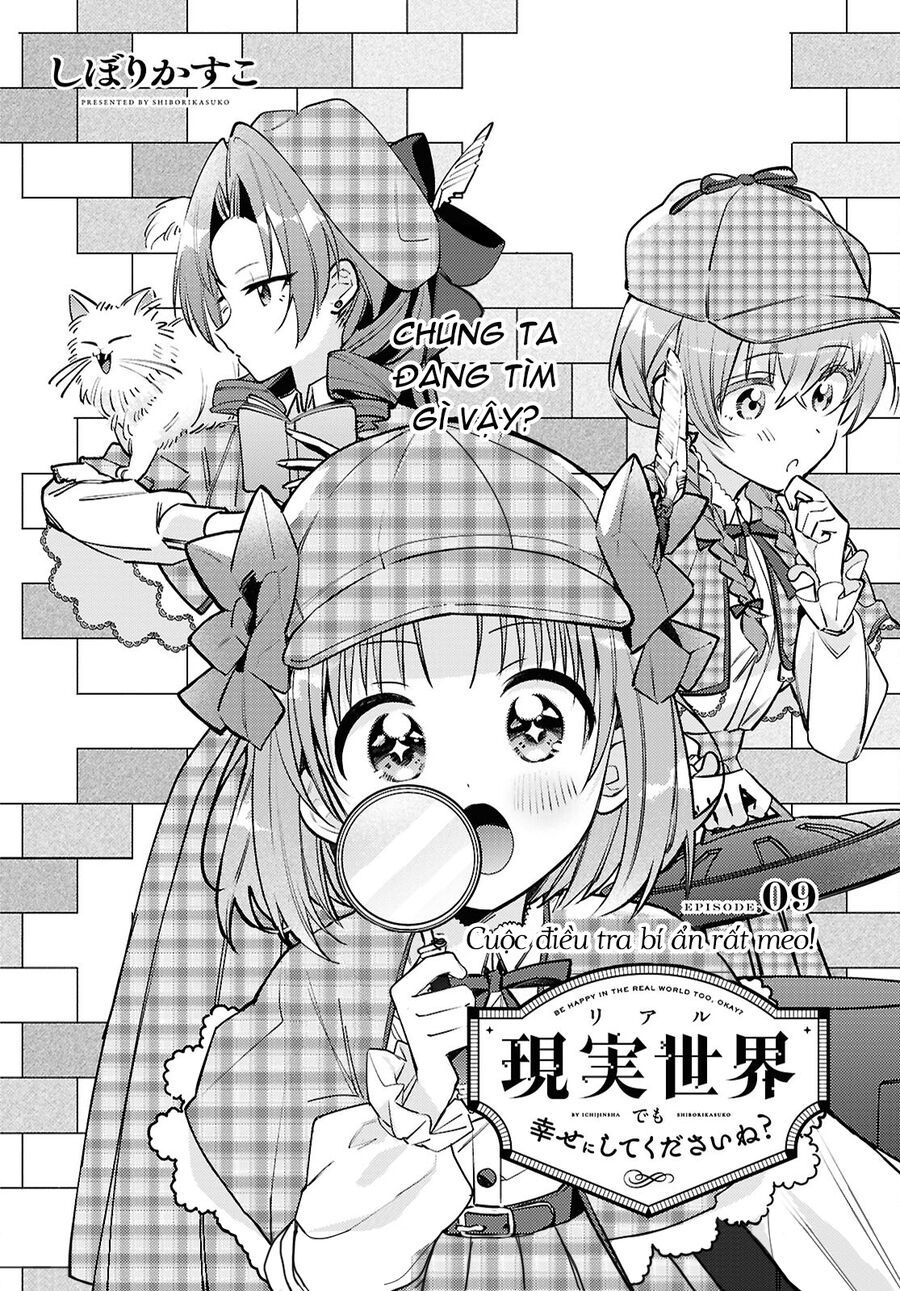 Ở Đời Thực Cũng Phải Hạnh Phúc Nhé! Chapter 9 - Trang 2