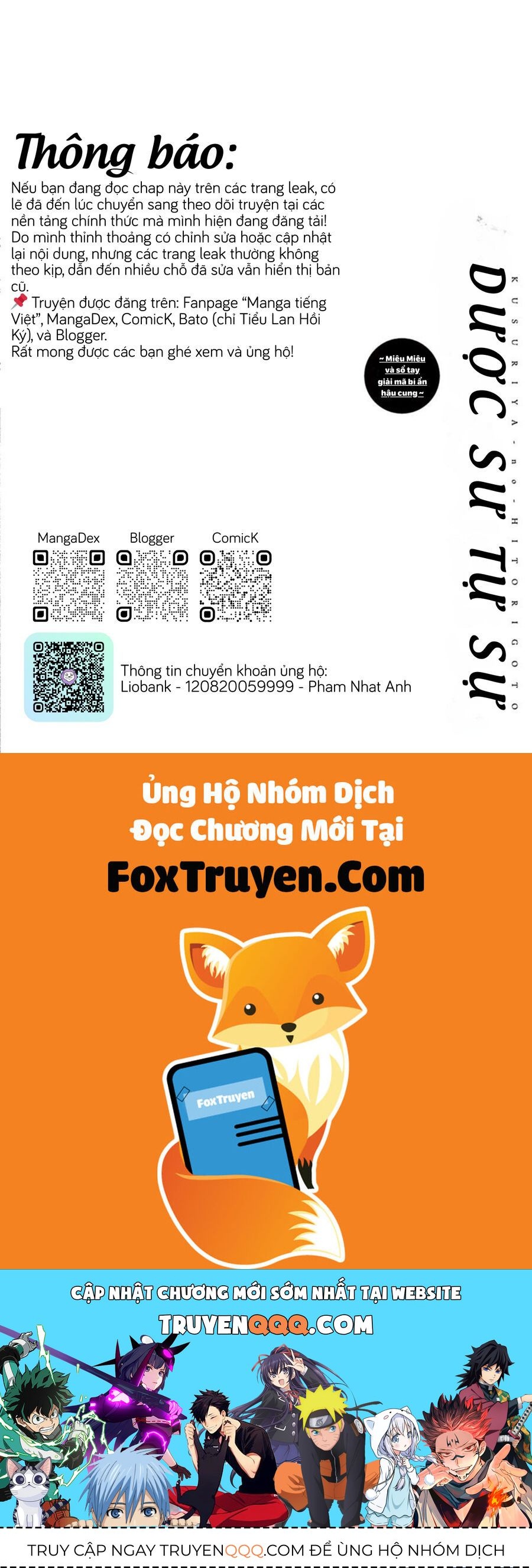 Kusuriya No Hitorigoto ~Maomao No Koukyuu Nazotoki Techou~ Chapter 76 - Trang 2