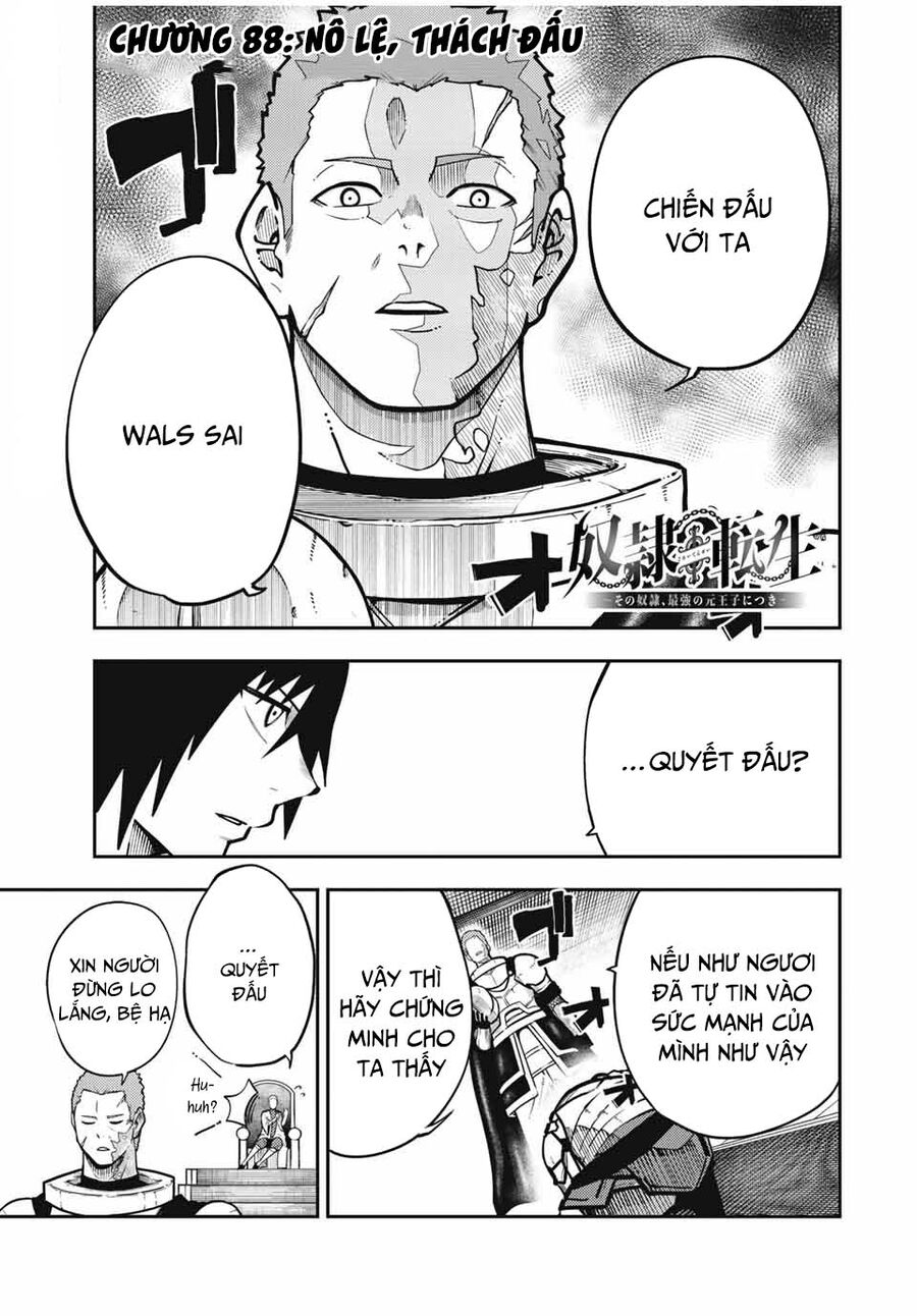 Dorei Tensei: Sono Dorei, Saikyou No  Ouji Ni Tsuki Chapter 88 - Trang 2