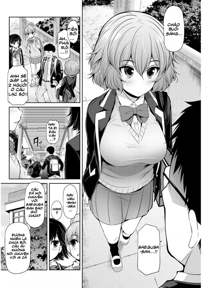 Saegusa-San Wa Megane-Senpai To Koi O Egaku Chapter 1 - Trang 2