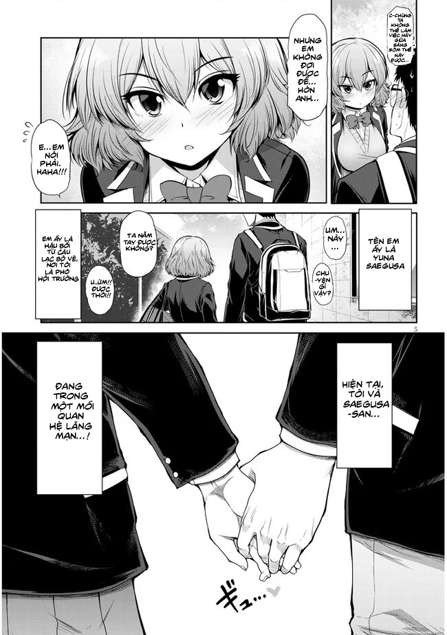 Saegusa-San Wa Megane-Senpai To Koi O Egaku Chapter 1 - Trang 2