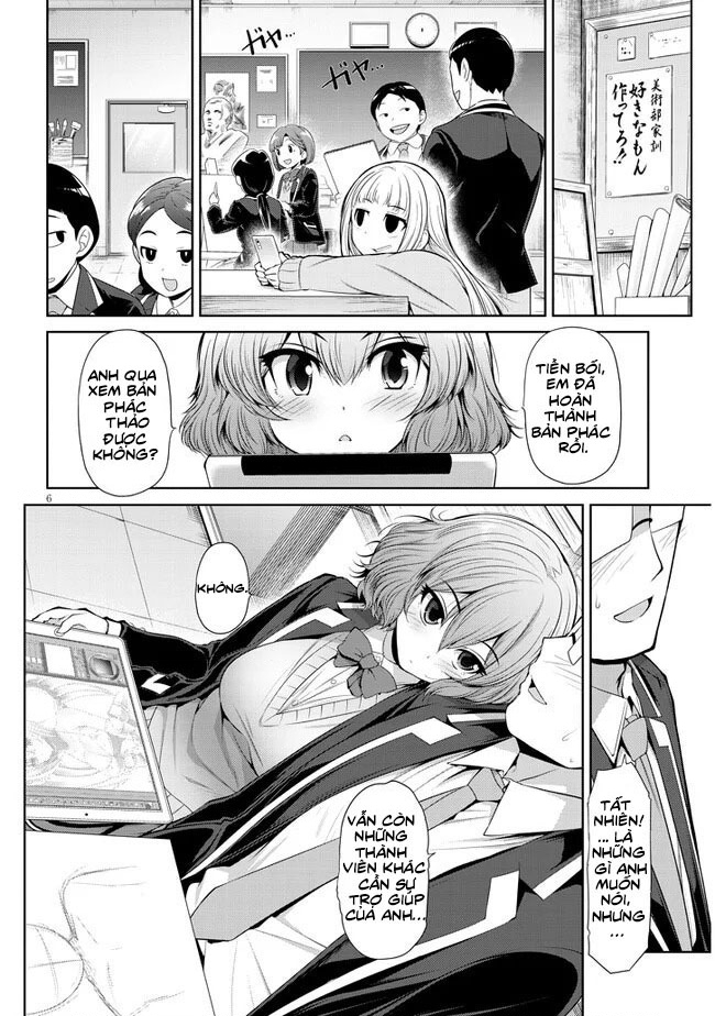 Saegusa-San Wa Megane-Senpai To Koi O Egaku Chapter 1 - Trang 2