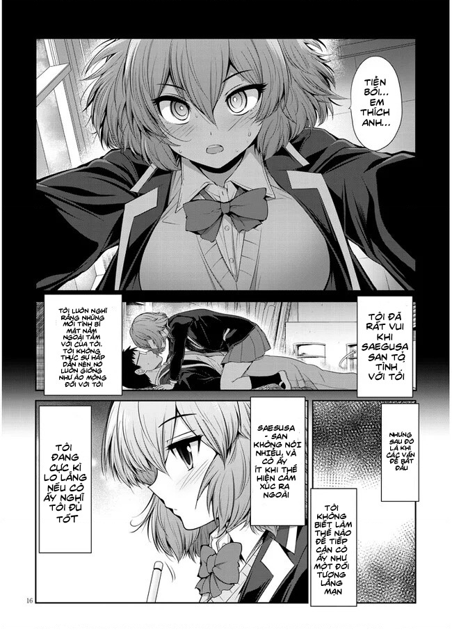 Saegusa-San Wa Megane-Senpai To Koi O Egaku Chapter 1 - Trang 2