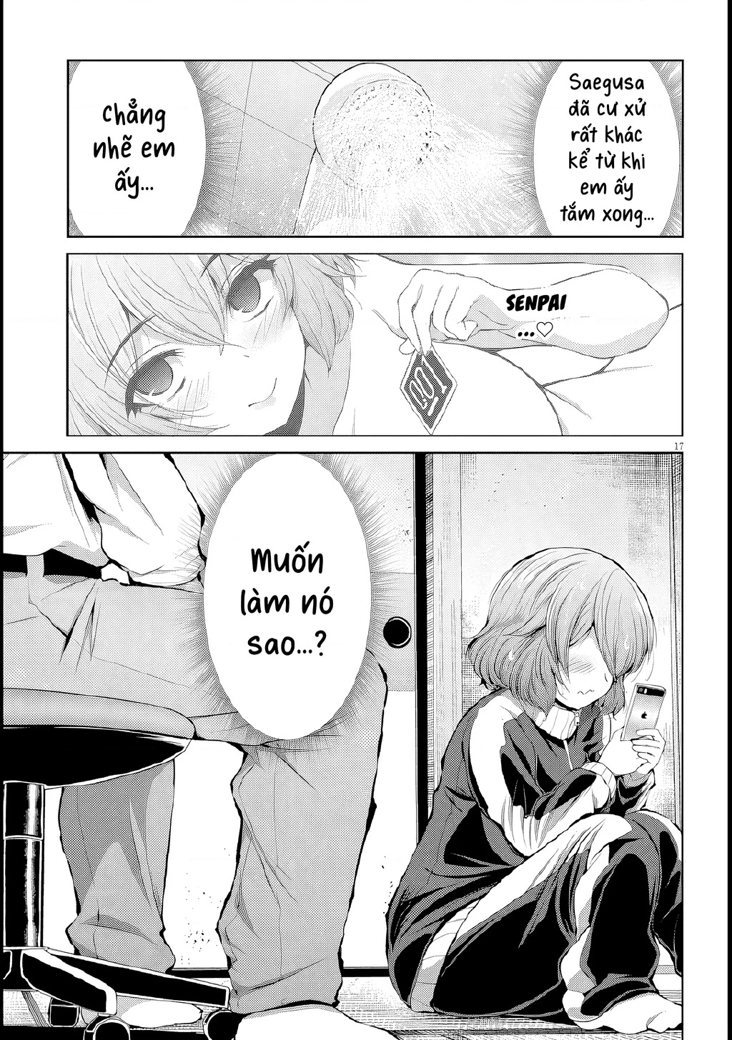 Saegusa-San Wa Megane-Senpai To Koi O Egaku Chapter 4 - Trang 2