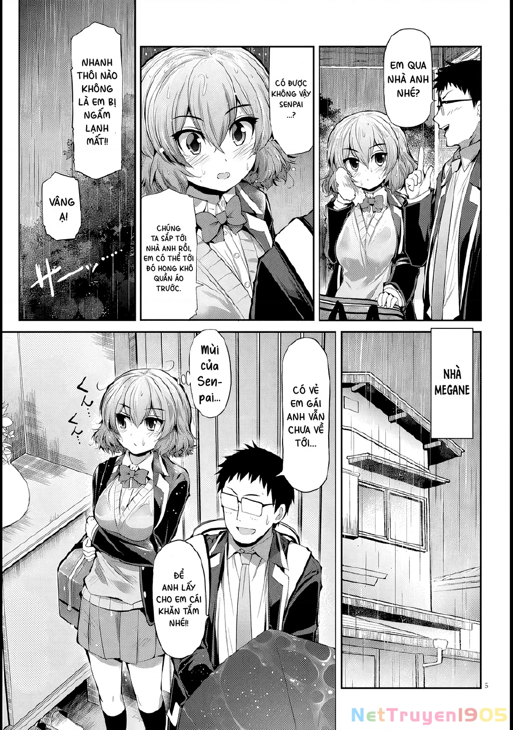 Saegusa-San Wa Megane-Senpai To Koi O Egaku Chapter 4 - Trang 2