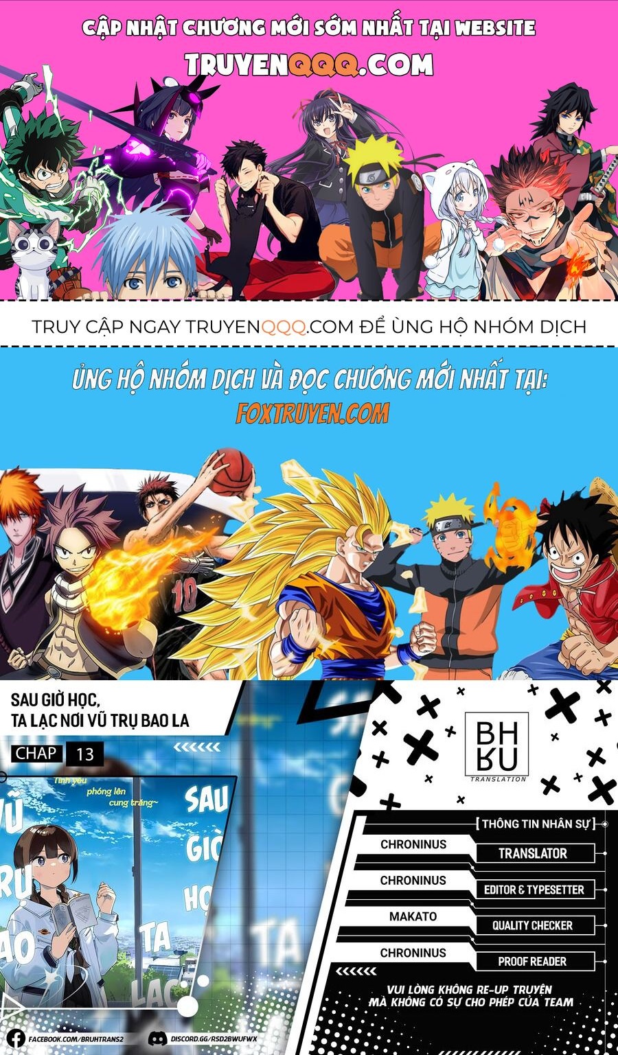 Houkago, Bokura Wa Uchuu Ni Madou Chapter 13 - Trang 2
