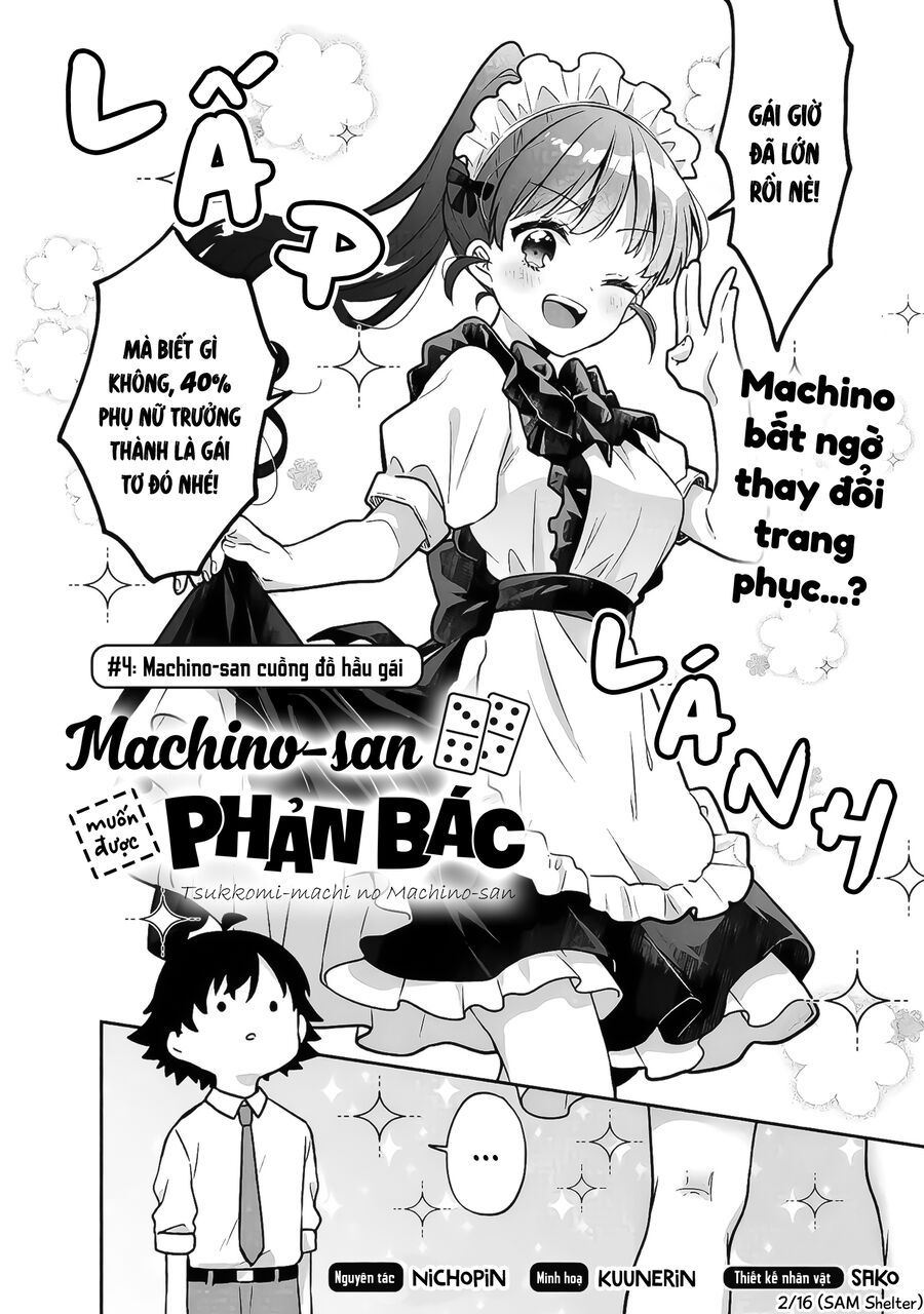 Machino-San Muốn Được Phản Bác Chapter 4 - Trang 2