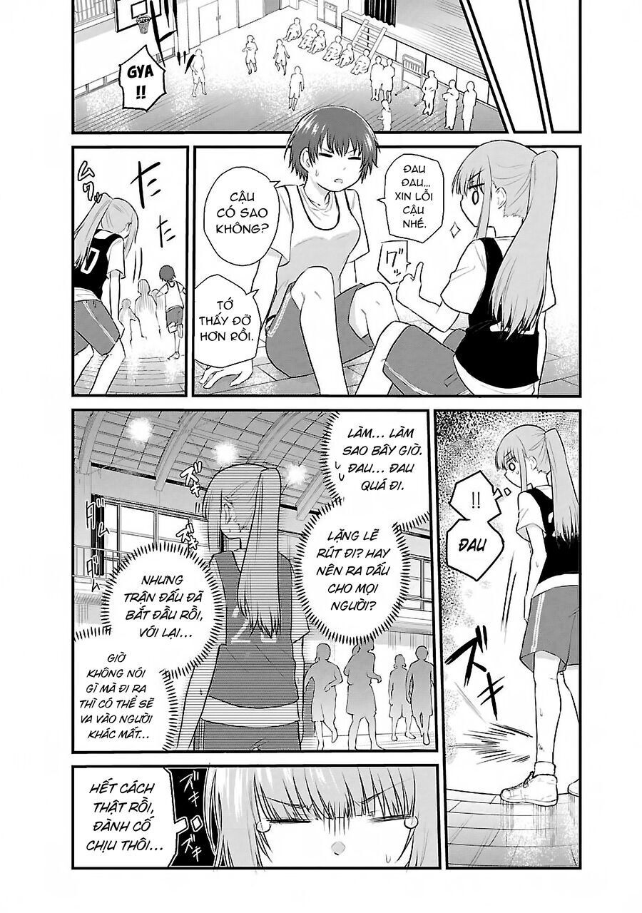 Koe Ga Dasenai Shoujo Wa “Kanojo Ga Yasashisugiru” To Omotte Iru Chapter 40.3 - Trang 2