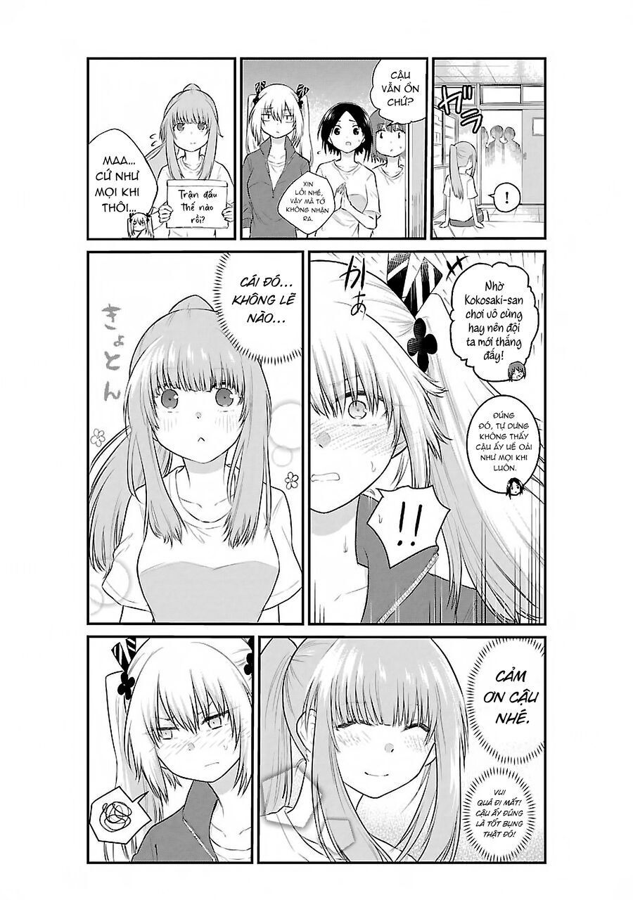 Koe Ga Dasenai Shoujo Wa “Kanojo Ga Yasashisugiru” To Omotte Iru Chapter 40.3 - Trang 2