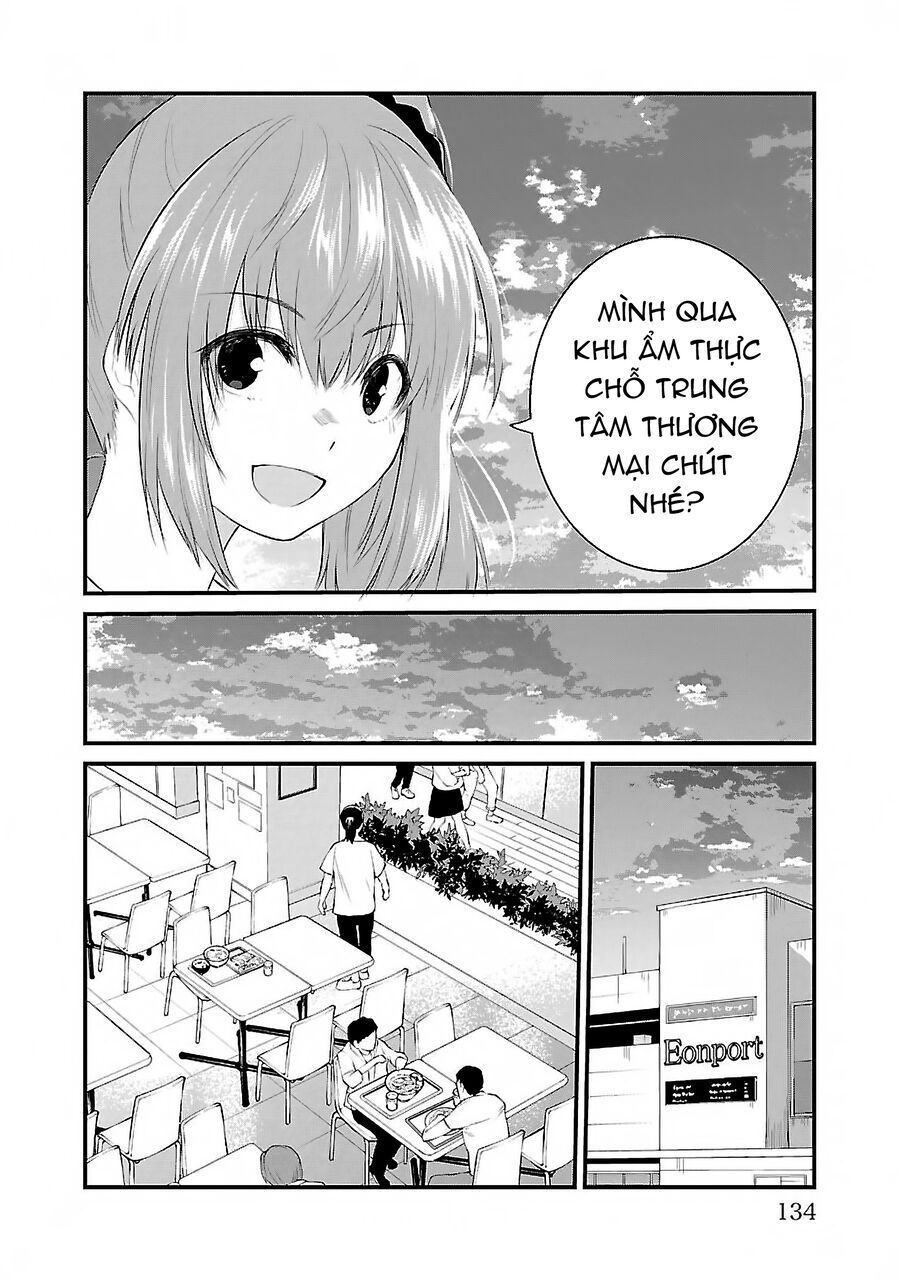 Koe Ga Dasenai Shoujo Wa “Kanojo Ga Yasashisugiru” To Omotte Iru Chapter 40.5 - Trang 2