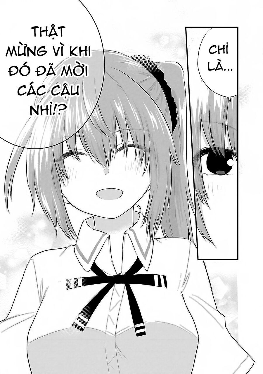 Koe Ga Dasenai Shoujo Wa “Kanojo Ga Yasashisugiru” To Omotte Iru Chapter 40.5 - Trang 2