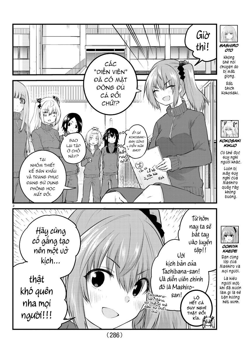 Koe Ga Dasenai Shoujo Wa “Kanojo Ga Yasashisugiru” To Omotte Iru Chapter 49 - Trang 2