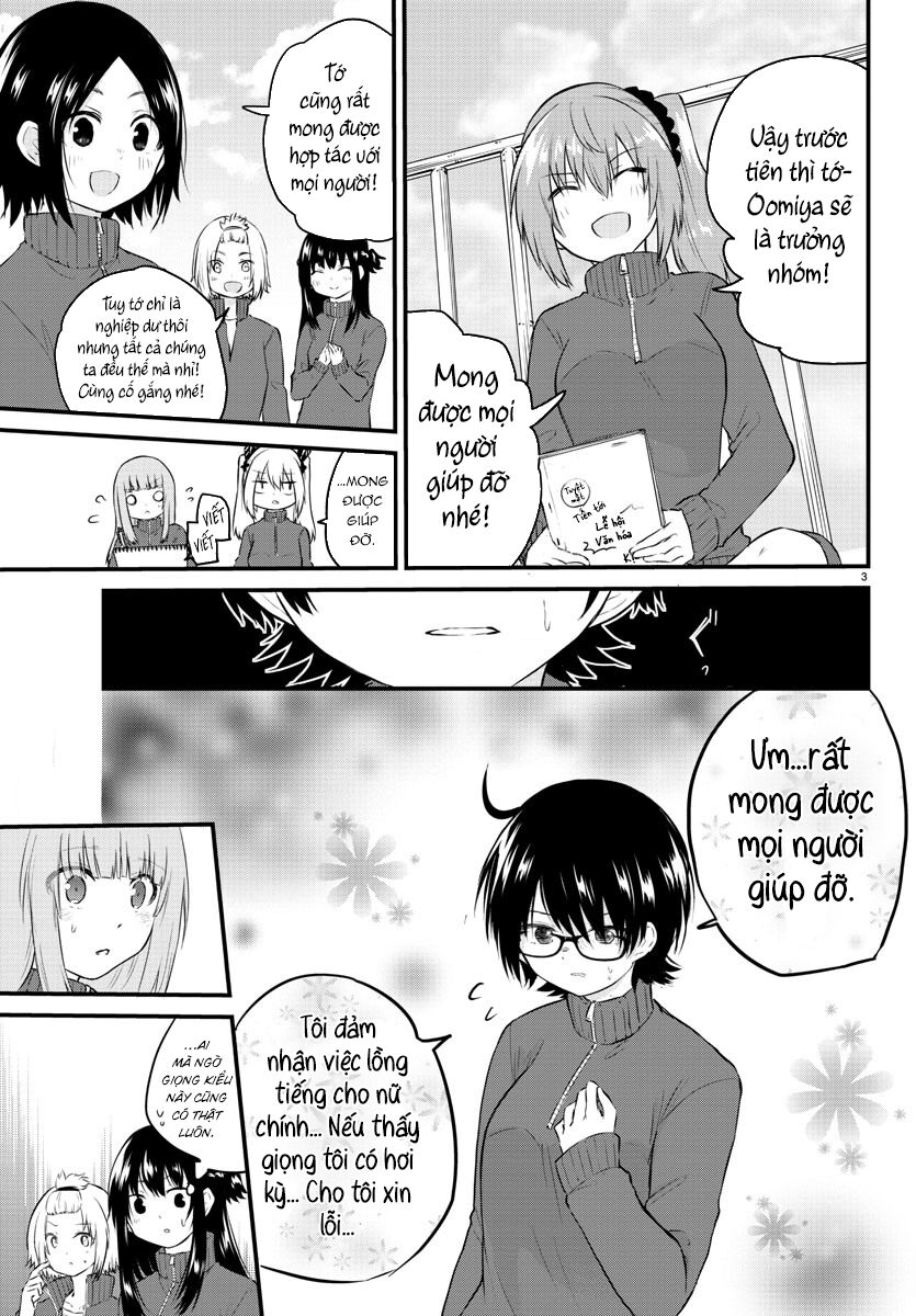 Koe Ga Dasenai Shoujo Wa “Kanojo Ga Yasashisugiru” To Omotte Iru Chapter 49 - Trang 2
