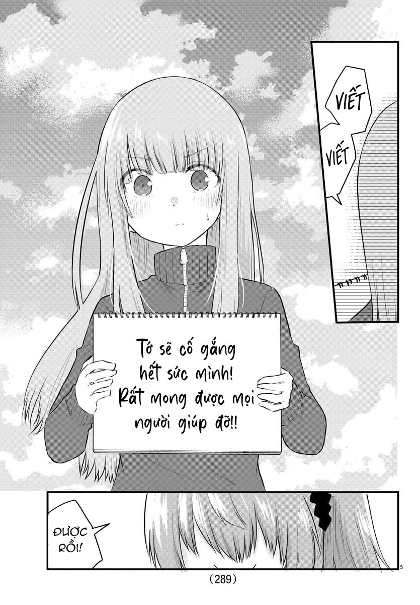 Koe Ga Dasenai Shoujo Wa “Kanojo Ga Yasashisugiru” To Omotte Iru Chapter 49 - Trang 2