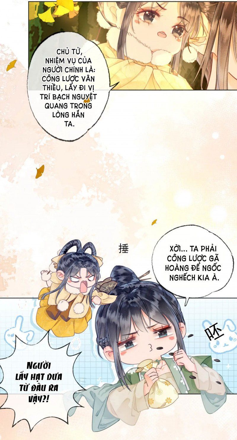 Để Ta Làm Ánh Trăng Đen Của Hôn Quân Chapter 1.5 - Trang 2