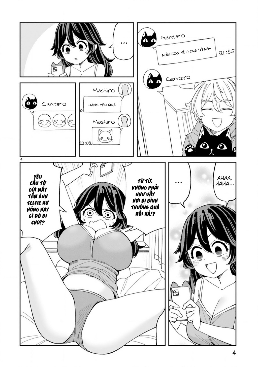 Uso Kareshi Demo Ii Kara Tonikaku Shitai Mashiro-Chan Chapter 5 - Trang 2