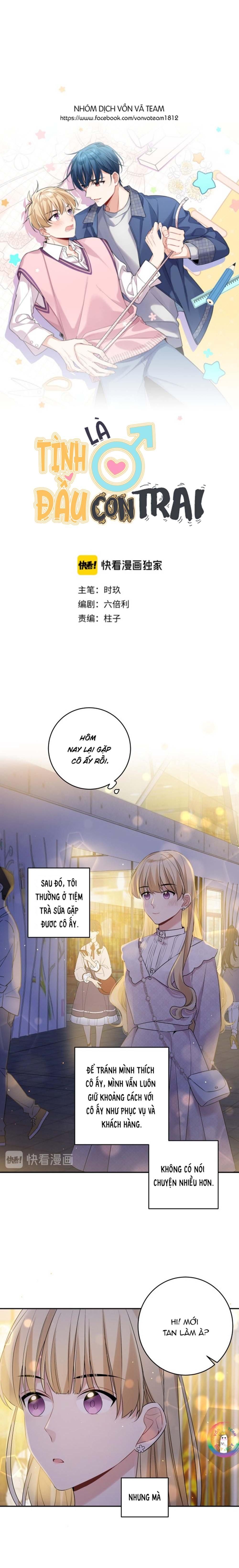 Tình Đầu Là Con Trai Chapter 29 - Trang 2