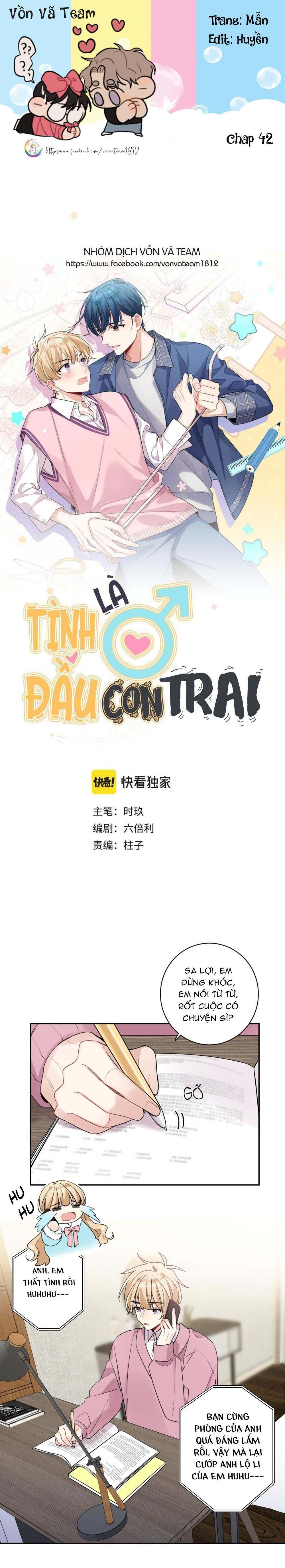 Tình Đầu Là Con Trai Chapter 42 - Trang 2