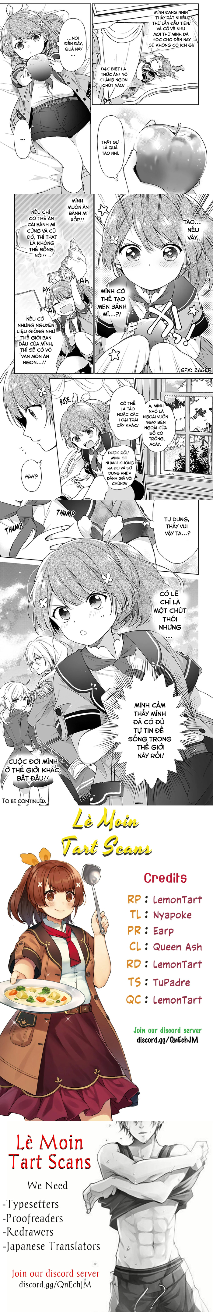 Seijo Ja Nakatta No De, Oukyuu De Nonbiri Gohan Wo Tsukuru Koto Ni Shimashita Chapter 1 - Trang 2