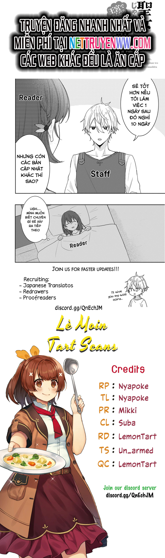 Seijo Ja Nakatta No De, Oukyuu De Nonbiri Gohan Wo Tsukuru Koto Ni Shimashita Chapter 3 - Trang 2