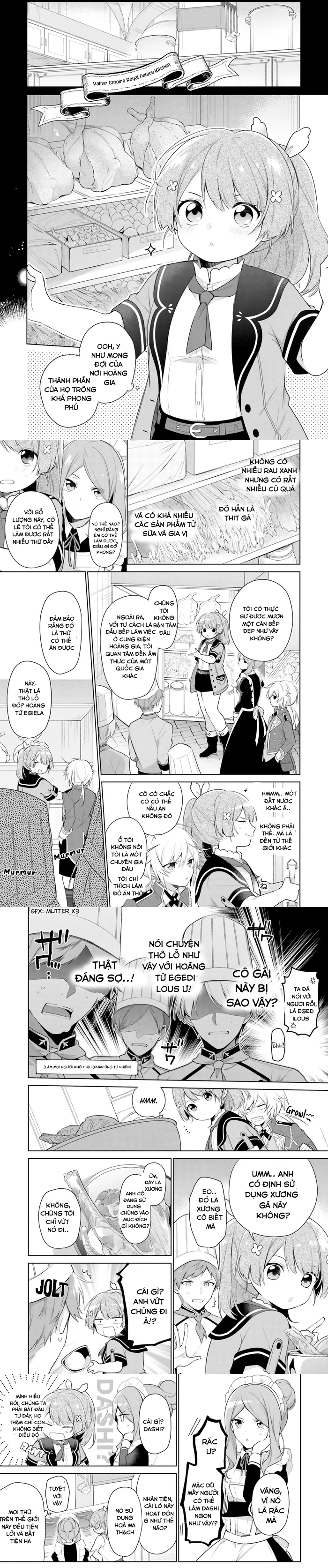 Seijo Ja Nakatta No De, Oukyuu De Nonbiri Gohan Wo Tsukuru Koto Ni Shimashita Chapter 3 - Trang 2