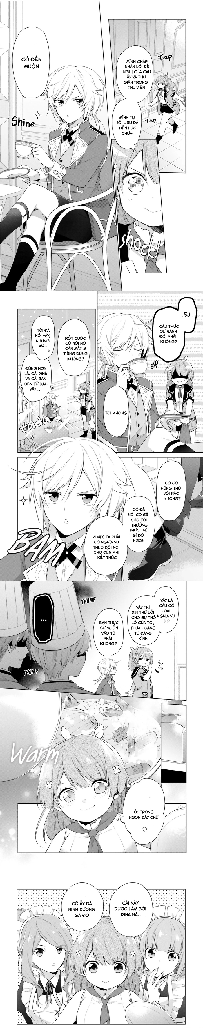 Seijo Ja Nakatta No De, Oukyuu De Nonbiri Gohan Wo Tsukuru Koto Ni Shimashita Chapter 3 - Trang 2