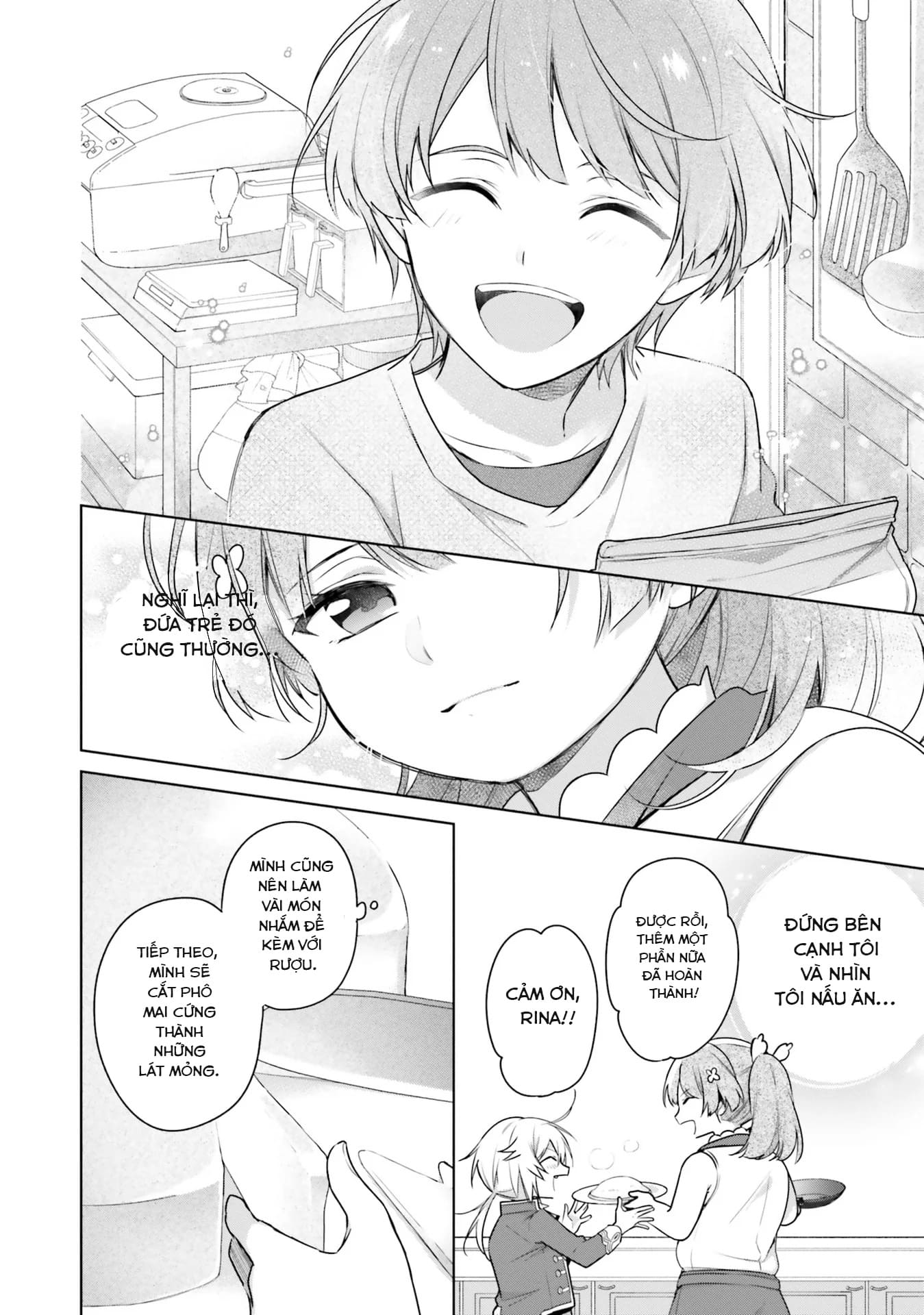 Seijo Ja Nakatta No De, Oukyuu De Nonbiri Gohan Wo Tsukuru Koto Ni Shimashita Chapter 5 - Trang 2