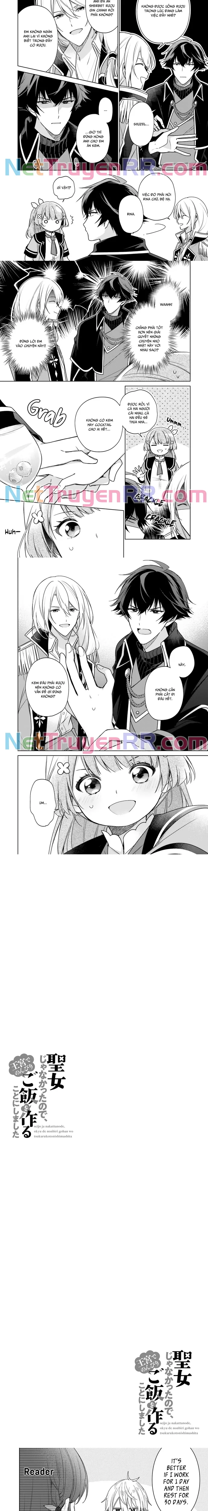 Seijo Ja Nakatta No De, Oukyuu De Nonbiri Gohan Wo Tsukuru Koto Ni Shimashita Chapter 13 - Trang 2