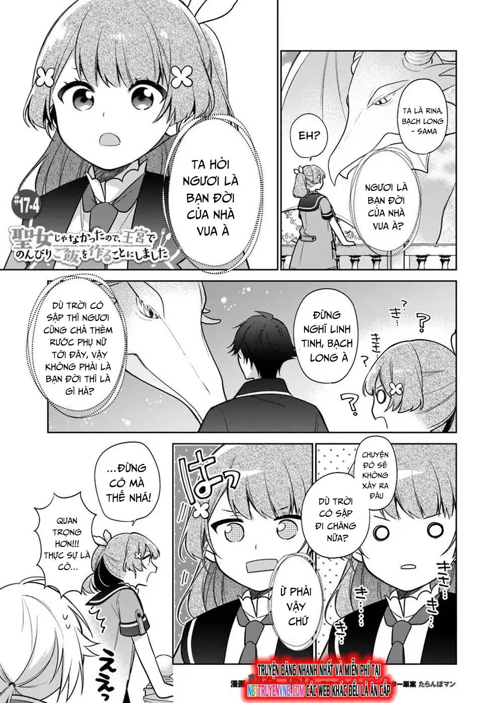 Seijo Ja Nakatta No De, Oukyuu De Nonbiri Gohan Wo Tsukuru Koto Ni Shimashita Chapter 17 - Trang 2