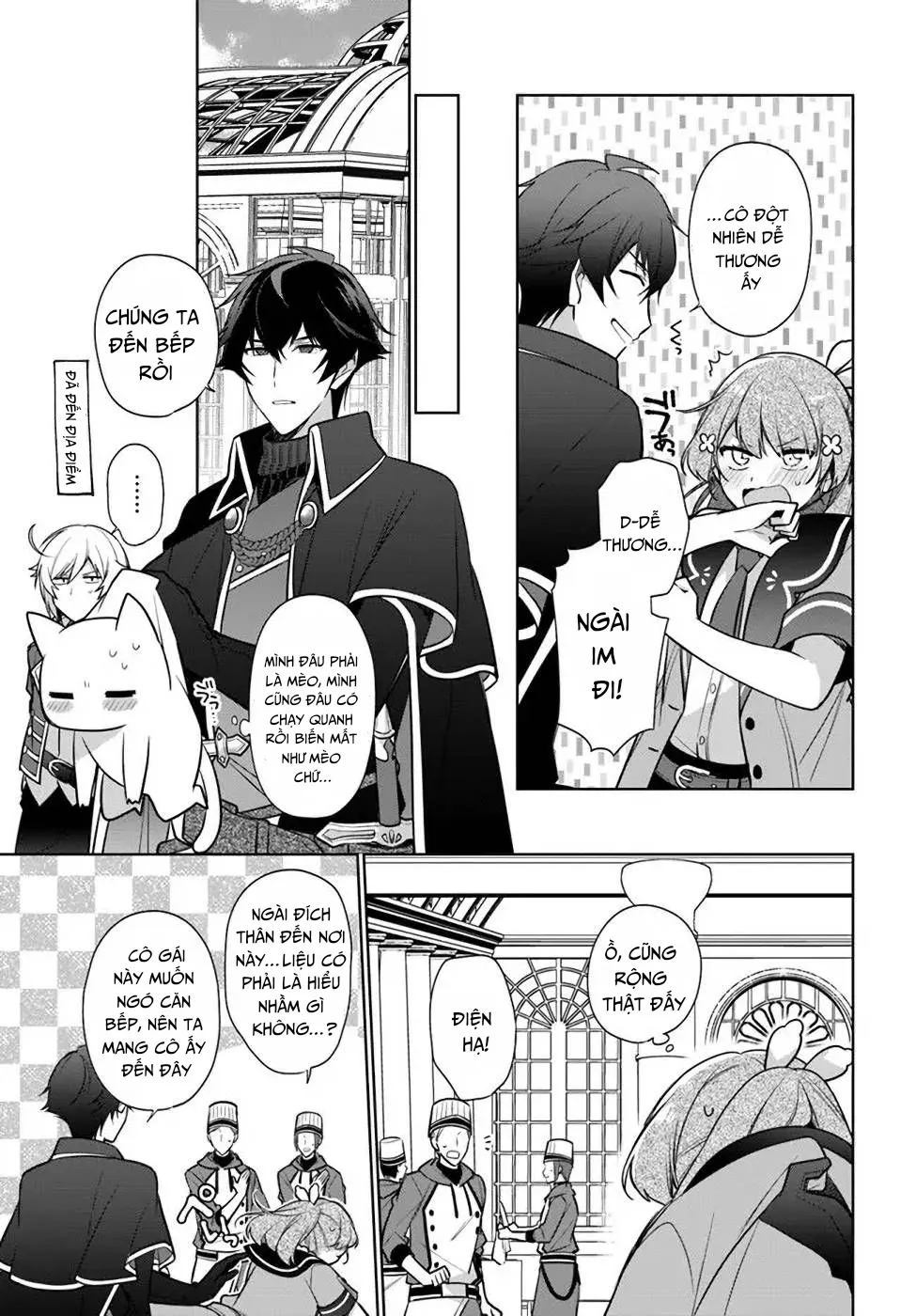 Seijo Ja Nakatta No De, Oukyuu De Nonbiri Gohan Wo Tsukuru Koto Ni Shimashita Chapter 18 - Trang 2