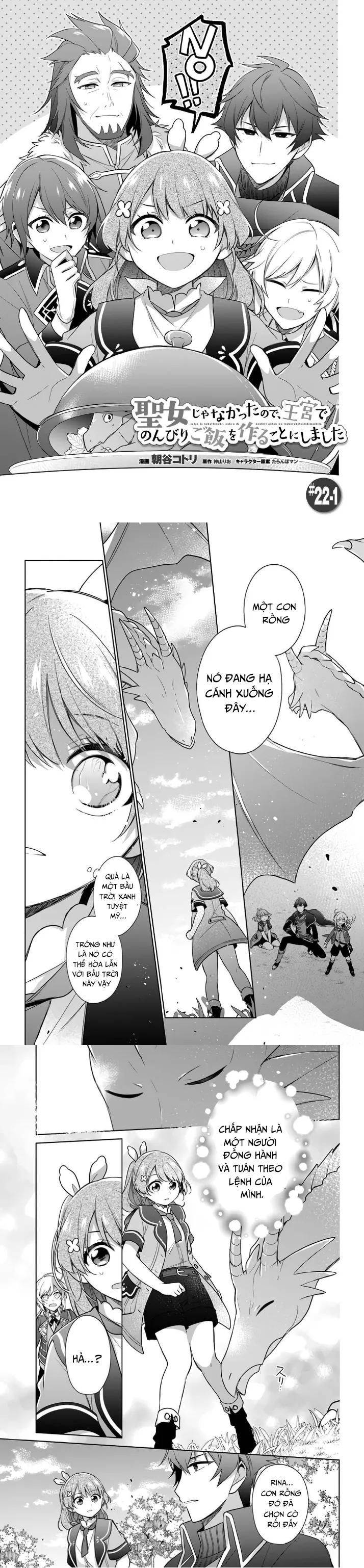Seijo Ja Nakatta No De, Oukyuu De Nonbiri Gohan Wo Tsukuru Koto Ni Shimashita Chapter 22 - Trang 2