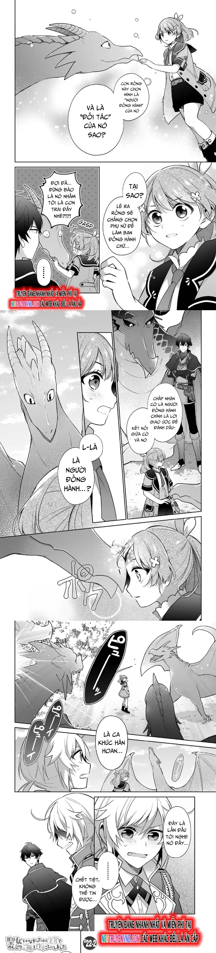 Seijo Ja Nakatta No De, Oukyuu De Nonbiri Gohan Wo Tsukuru Koto Ni Shimashita Chapter 22 - Trang 2