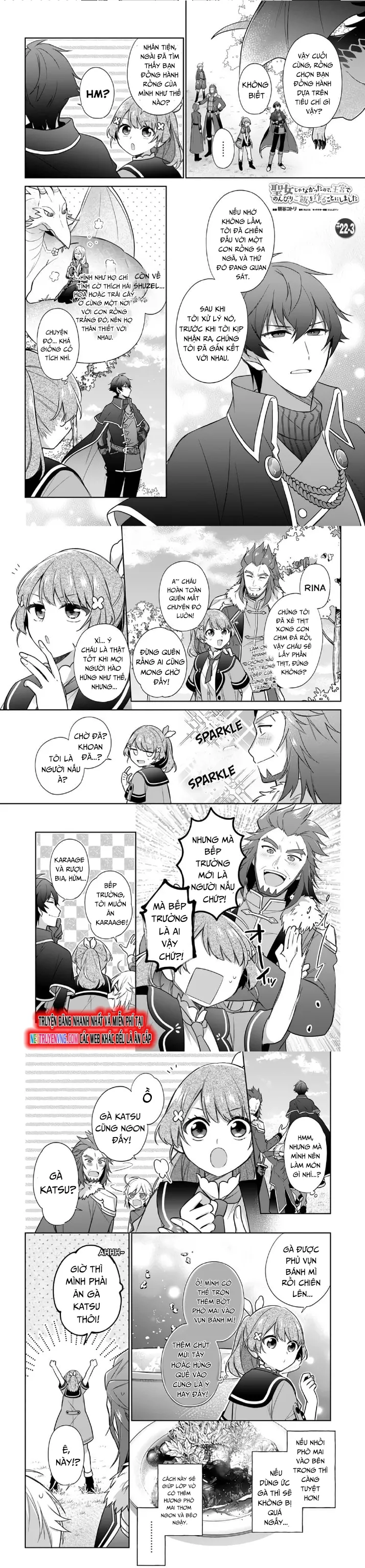 Seijo Ja Nakatta No De, Oukyuu De Nonbiri Gohan Wo Tsukuru Koto Ni Shimashita Chapter 22 - Trang 2