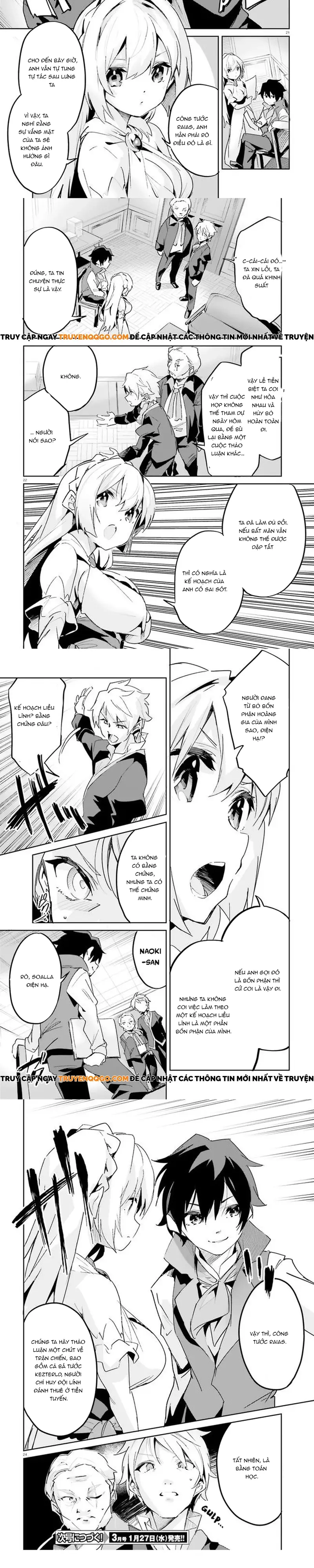 Suuji De Sukuu! Jyakushou Kokka Manga Chapter 18 - Trang 2