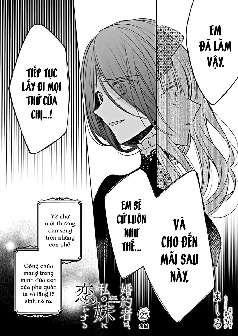 Vị Hôn Phu Của Tôi Đã Rơi Vào Lưới Tình Với Em Gái Chapter 23 - Trang 2